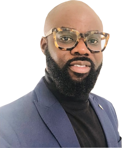 A headshot of Sam Adesoga, Professional Scrum Trainer.